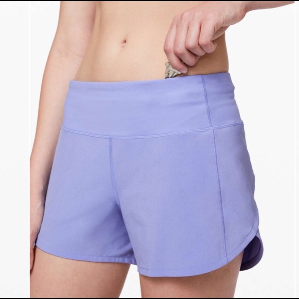 Lululemon Speed Up Shorts - 4” Long Fit - Size 6
